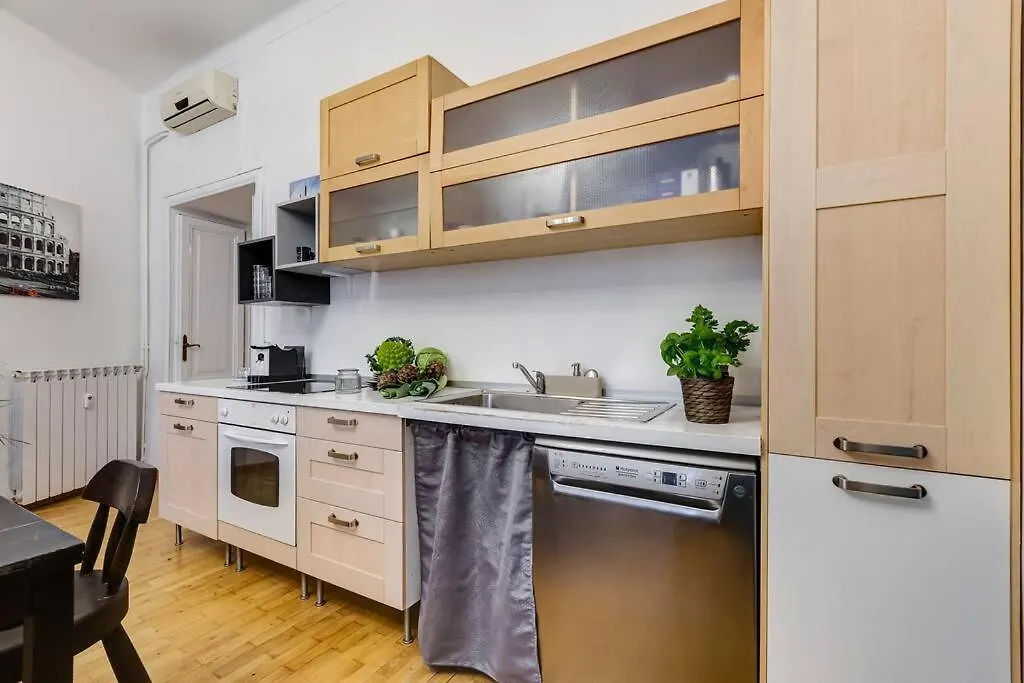 L&L Cozy 2-Bdr Apt In San Giovanni District Rome 0*,